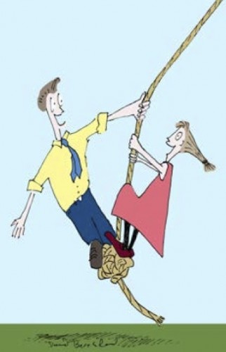 Rope swing