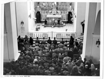 In church