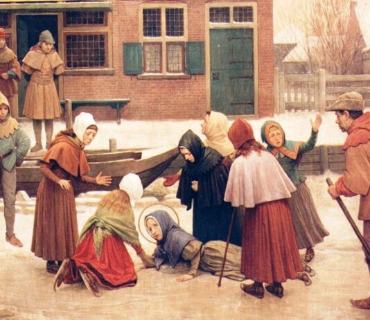 Saint Lydwina of Schiedam and Suffering Joyfully