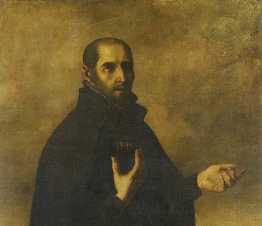 Pope Benedict and Saint Ignatius