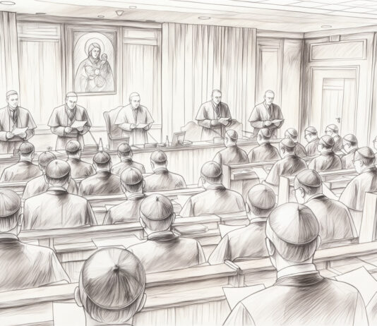 Cardinals in Consistory