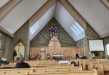 Beacon in a Town in Decay Interior of Paroisse Assomption de Bienhereuse Vierge Marie, Kirkland Lake, Ontario