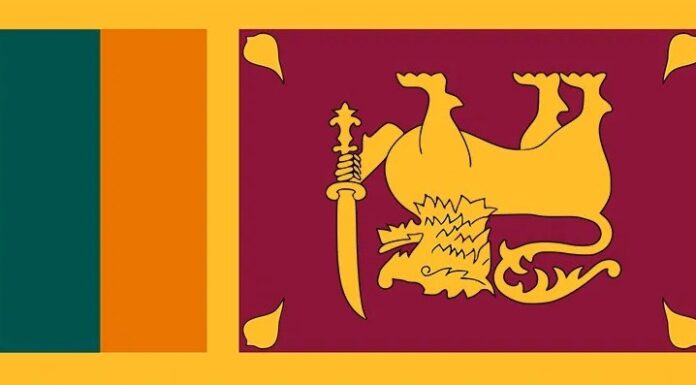 Digital Deception: Absolute surveillance, absolute servility A Sri Lankan flag, upside down to indicate distress