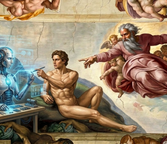 What Have We Even Been Doing This Whole Time? AI and the Imago Dei An image of an image of God.