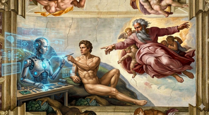 What Have We Even Been Doing This Whole Time? AI and the Imago Dei An image of an image of God.
