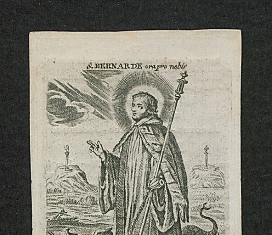 Saint Bernard of Montjoux and his Dogs