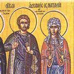 Saints Cloud, Corbinian and Hadrian