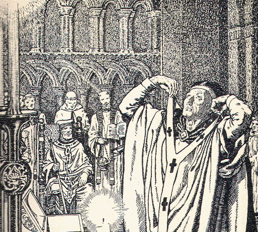 Pope Benedict and Saint Anselm