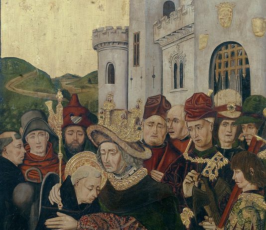 Saint Dominic of Silos and His Chanting Monks