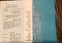 A Mass Schedule in Time Capsule: What Happened?