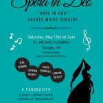 Sacred Music Concert Saturday, May 13th