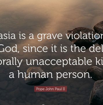 Euthanasia in the Land Down Under: An ‘Apparent’ Good, but Actual Evil