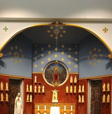 Under the Holy Cloak of St. Joseph, Patron the Universal Church and Patron of Canada