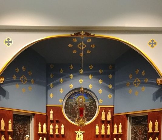 Under the Holy Cloak of St. Joseph, Patron the Universal Church and Patron of Canada