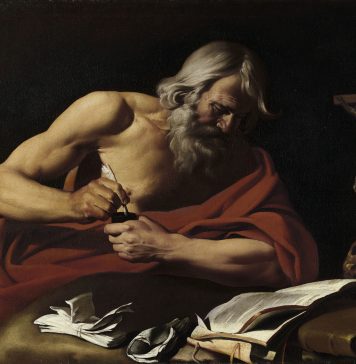 Pope Benedict and Saint Jerome