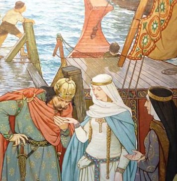 Saints Margaret of Scotland and Gertrude of Germany