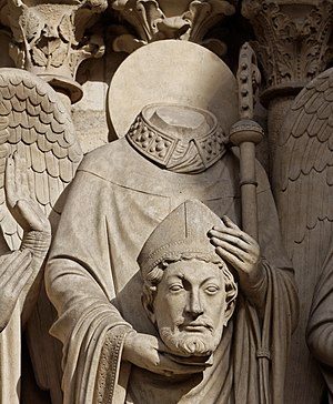 Saint Denis of Paris and Saint John Leonardi of Lucca