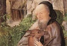 The Legendary Hermit, Saints Giles, or Egidio