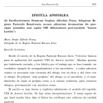 The Pope and the Acta