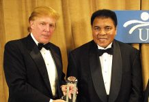 Manchester, Muhammad and Trumping Ali Muhammad Ali and Donald Trump