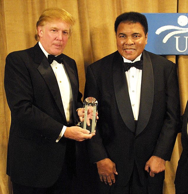 Muhammad Ali and Donald Trump