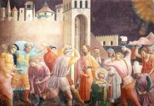 Pope Benedict and Saint Stephen